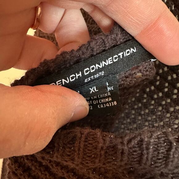 French Connection Momo Nellis Knit Maxi Dress Size XL NWT - Picture 8 of 10